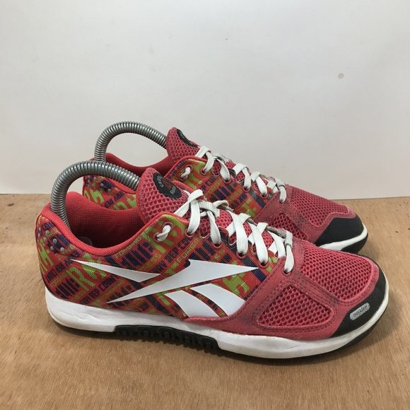 Reebok Women’s Crossfit Nano 2.0 Size 7 Red Shoes Running Sneakers